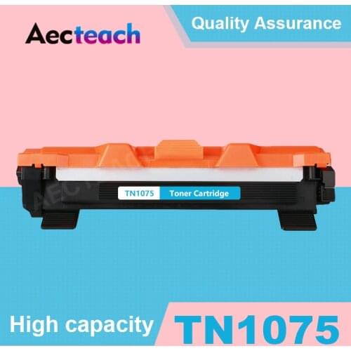 Aecteach Compatible For Brother TN1075 Toner Cartridge HL-1110 1110E 1110R 1112 1112E 1202R DCP-1510 1510R Printer Black