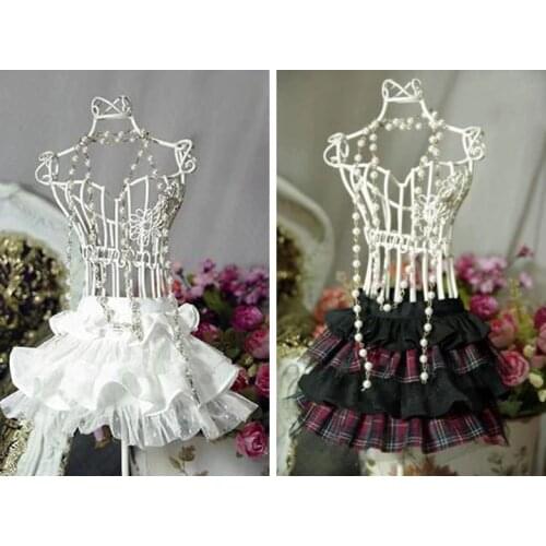 [wamami] 06# Lace White Black Skirt 1/4 MSD 1/3 SD DZ AOD BJD Dollfie