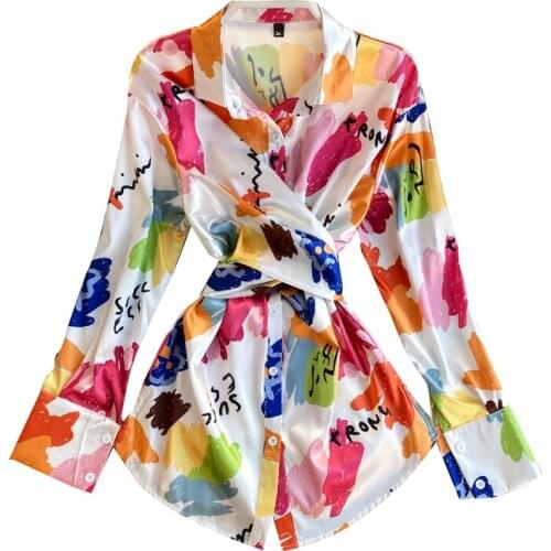 Женские атласные рубашки WIGADFHK China At AliExpress