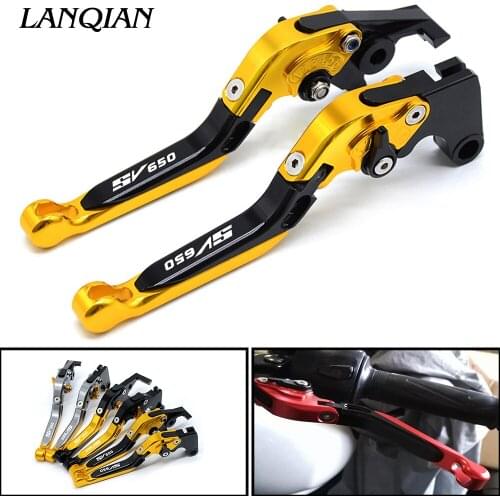 11.11 For SUZUKI SV 650 SV 650S SV650 SV650S KATANA 1999-2009 Motorcycle Accessories CNC Adjustable Folding Brake Clutch Levers