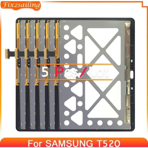 5Pcs For Samsung Galaxy Tab Pro 10.1 T520 T525 SM-T520 SM-T525 LCD Display Touch Screen Digitizer Assembly Free shipping