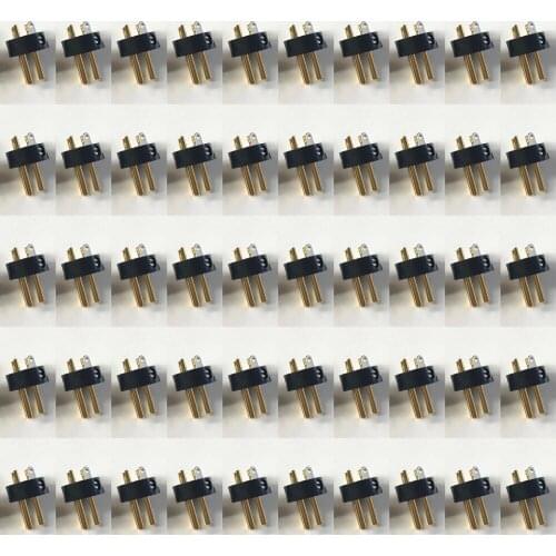 50PCS Replacement XLR Plug Connector for Shure SM57 SM58 and BETA58 series Microphones