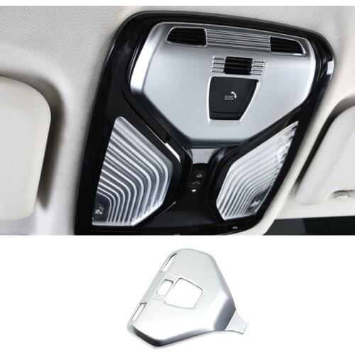 ABS Chrome For BMW X3 G01 2018 2019 Car front reading Lampshade panel Decoration Cover Trim Sticker Car Styling accessories 1pcs