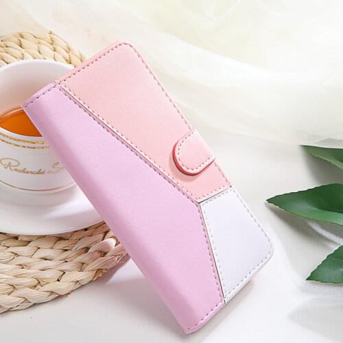 Redmi6 Redmi 6 6A A6 Flip Case Leather Geometric Wallet Shell for Funda Xiaomi Redmi 6A Case Redmi 6 A Phone Cover Shockproof