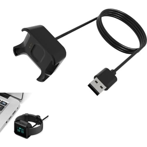 Smartwatch Dock Charger Adapter USB Fast Charging Cable Cord Wire for Xiaomi Mi Watch Lite/Redmi Global Smart Watch Accessories