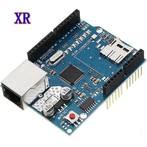 Ethernet Shield Module W5100 Micro SD Card Slot For UNO MEGA 2560