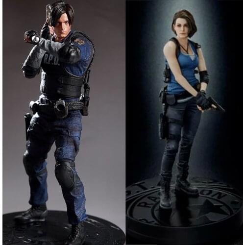 Jill Valentine Figure Game Biohazard Character RE:3 Jill Valentine Figure Leon Scott Kennedy Action Figures Model Toy