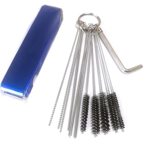 Carburetors Cleaning Tool Kit Carbon Dirt Jet Remove Cleaner for Motorcycle ATV Moped Welder Carb Chainsaw Tool M7DA