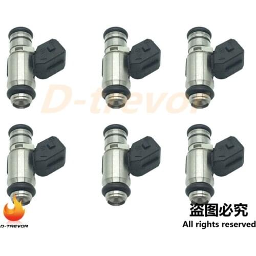 Set of 6 OEM IWP-095 Fuel Injector Nozzle For Fiat Doblo Palio Panda Punto Van Seicent Lancia IWP095 0280158169 46791211