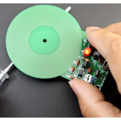 Diy electronic kit set Metal detector electronic detector parts DIY welding practice board for skill competition