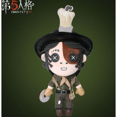 Official Game Identity V Survivor Prospector Norton Campbell Plush Doll Toy Change Suit Dress Up Clothing Cosplay XamsGifts