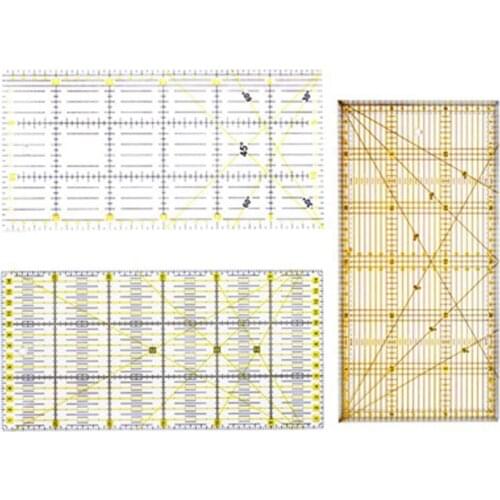 Sewing Patchwork Feet Tailor Yardstick Cloth Cutting Rulers plastic Transparent French Curve Ruler SplIne