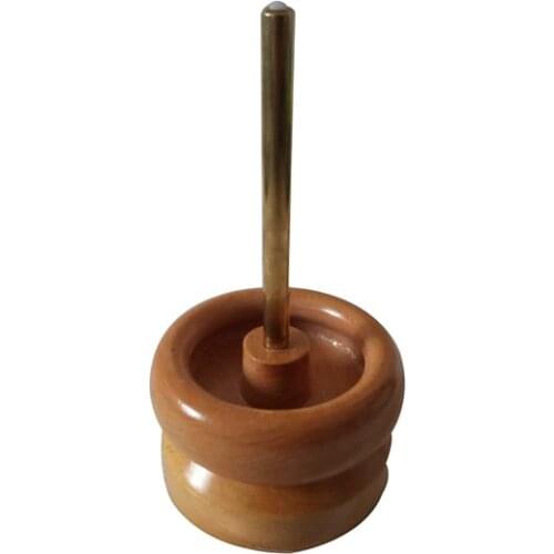 Wood Bead Spinner For Seed Bead String Tool Jewelry Making Natural Bead Device