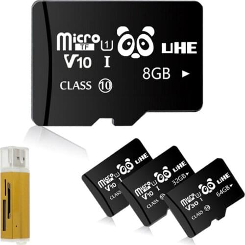 High Quality Micro SD card Class10 TF card 16GB 32GB 64GB micro sd memory card Pen drive with card reader