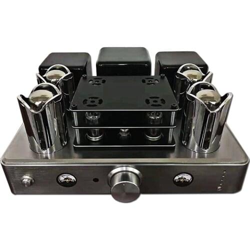 Pure handmade hifi high fidelity pure electron tube high power push-pull power amplifier, frequency response: 20Hz-25kHz - 0.5dB