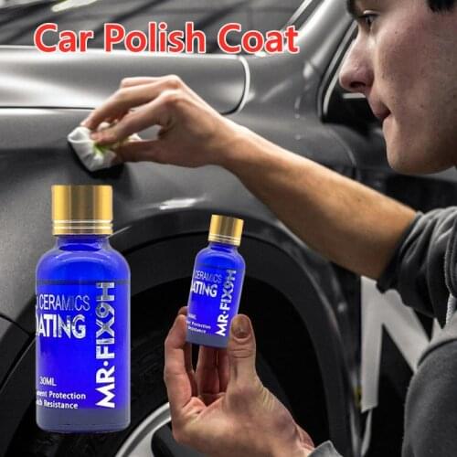 30ML Car Headlights Liquid Repair Agent Ceramic Coat Super Hydrophobic Auto Glass Polishing Coating Liquid Repair 9H Hardness