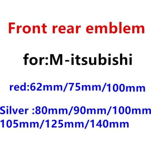 1pcs 3D ABS silver/red car Steering Wheel Sticker Front Bonnet Grill rear Trunk Badge Emblem Sticker Styling Auto accessories