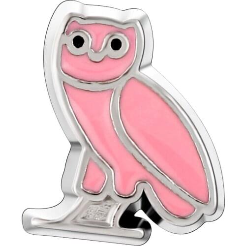10pcs fashion owl floating charms for glass locket Min amount $15 per order mixed items,FC-650