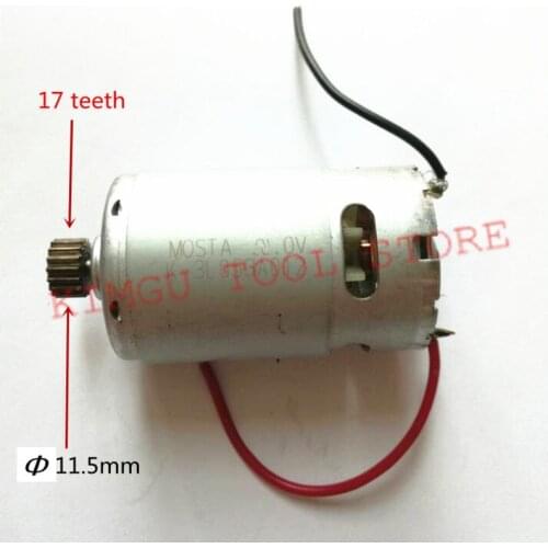 17 Teeth DC18V 14.4V Motor Engine for MOSTA J1S-M18-10 J1S-D18-10 BOSCH MAKITA HITACHI DeWALT Cordless Drill Driver Screwdrive