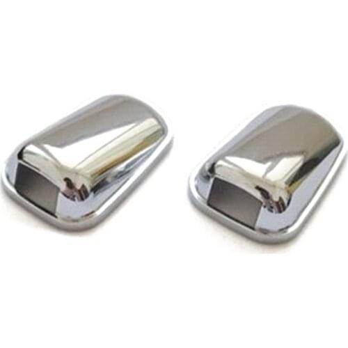 2PCS For Ford Wiper Sprinkler Head Plating Decorative Cover Wiper Sprinkler Head Accessories