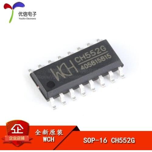 Genuine original patch CH552G SOP-16 16KB 8-bit Enhanced USB microcontroller chip