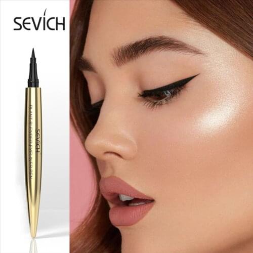 Sevich Black Long-lasting Makeup Eyeliner Professional Matte Waterproof Eyeliner Anti-fouling Eyeliner Beauty Liquid Makeup Tool
