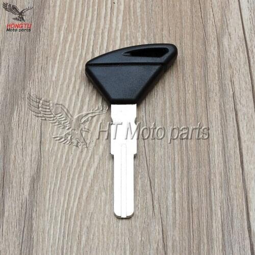 Motorcycle Black Key Uncut Blade Brand New Blank Key For Aprilia RSV4 Tuono Dorsoduro