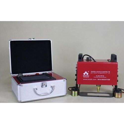 CNC Pneumatic Portable Marking Machine for Steel,dot peen engraver no need PC 110V/220V