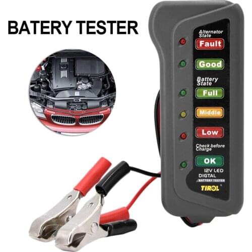 Digital car battery tester for 12V (DT2)