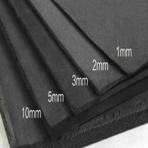 Black EVA Foam Sheets Kids Handmade DIY Craft Cosplay Model 35x50 / 30x100cm