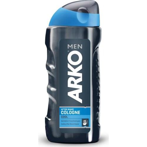 Arko Men Shaving Cologne Cool 250 Ml After Shave Lotion Alum Stone After Shave Balm Alum Block Beard Barber shop