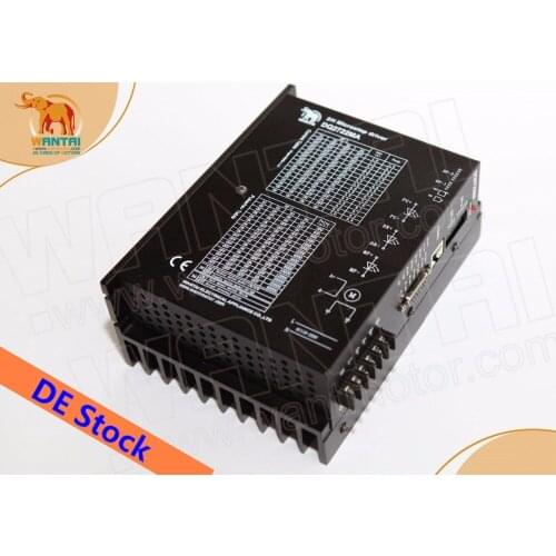 No tariff for EU&USA! Wantai Stepper Digital Driver DQ2722MA 110-220V 7.0A 300 Microsteps Matching Nema 42 stepper motor CNC