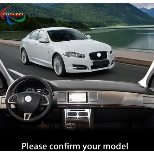Anti-Slip Anti-UV Mat For Jaguar XF 2008-2015 Dashboard Cover Pad Dashmat Protect Sunshield Pad Car Accessories