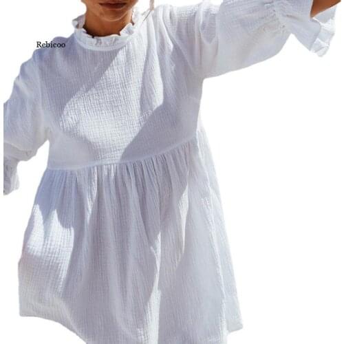 Rebicoo Summer Dresses With Sleeves