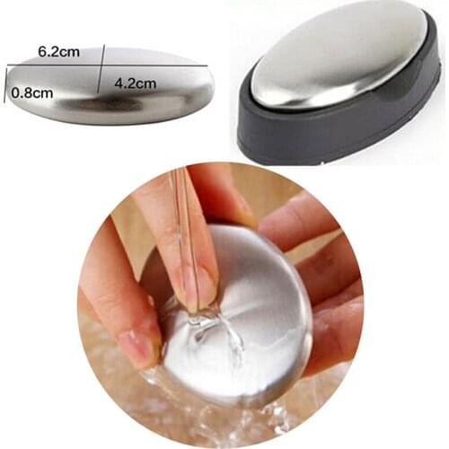 Stainless Steel Soap Odor Remover Eliminating Smell Like Onion Fish Garlic for Kitchen Bar Accessories