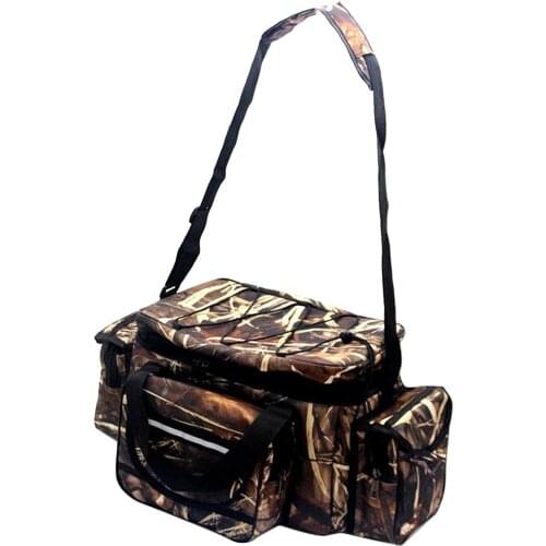 Fishing Bag Tackle Storage Lure Holder Crossbody Bag for Outdoor Sea Fishing