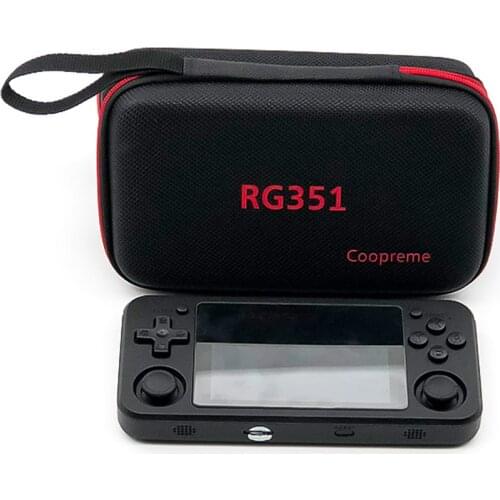 Protective Storage Bag Console Entertainment Pouch Game Game Accessories for RG351 Dustproof Zipper Carry Bag