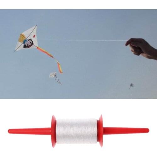 High Quality Kite Spool 30 LB 500Feet Outdoor Sports Fly Kite Line String with Winder Board Tool Kit Kites Line Fly Accessories