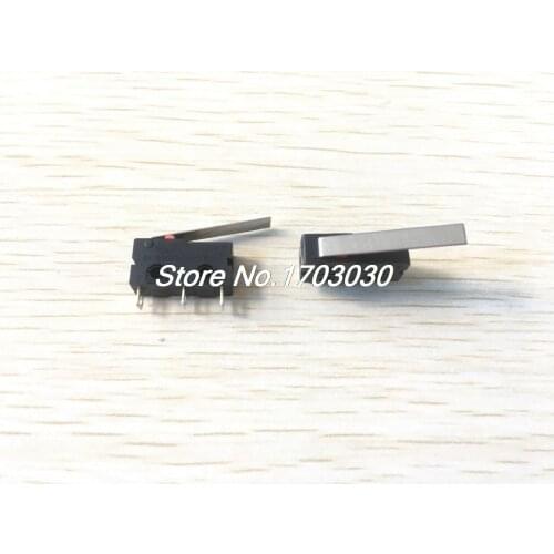 10 Pcs Micro Limit Switch Long Lever Arm SPDT Momentary Miniature Snap Action
