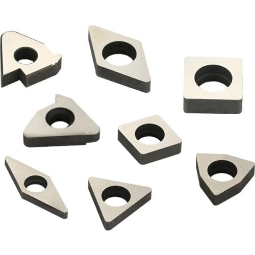 10 pcs CNC hard alloy cutter bar gasket MC / MW / mt / STM / MV type cutter bar accessories alloy cutter pad are