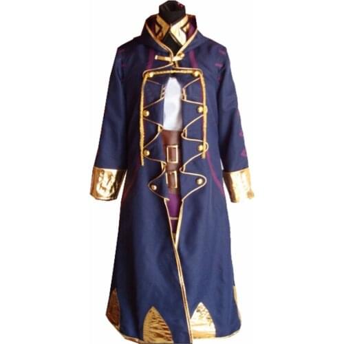 2018 Robin Party Fashion Uniform Cosplay Costume Fire Emblem Awakening Anime Clothing Only Overcoat