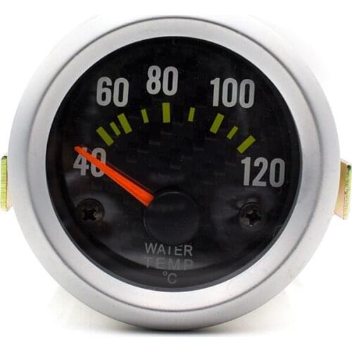 Auto Water Temp Gauge 2" 52mm 40-140 Celsius Pointer Water Temperature Gauge Car Meter
