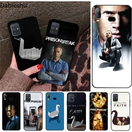 Prison Break Black TPU Soft Phone Case For Samsung Galaxy A21S A01 A11 A31 A81 A10 A20 A30 A40 A50 A70 A80 A71 A51