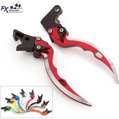 CNC Knife Blade Motorcycle Brake Clutch Levers Adjustable Aluminum Pair For DUCATI HYPERMOTARD 939 Strada 2016 - 2017
