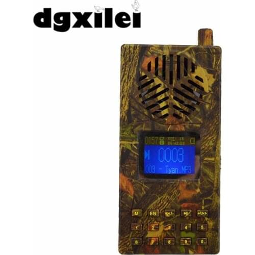 With Timer on/off Smallest Untrasonic hunting bird sounds mp3 30W electronic hunting decoys goose duck decoy