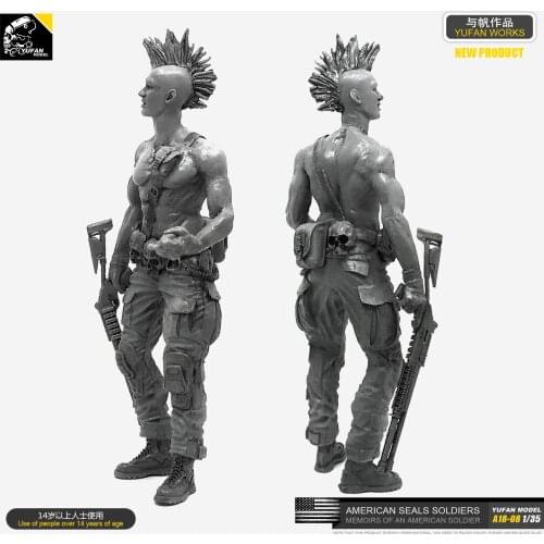 1/35 Resin Kits Soldier Model (US Army Kills Matt Special Forces) self-assembled A18-08