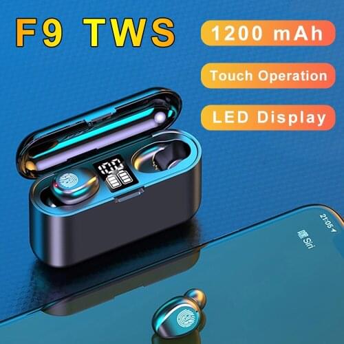 TWS Wireless Headphone Bluetooth 5.1 Earbud In Ear Wireless Earphone With Charging Case Sports Gaming Headset Portable Power