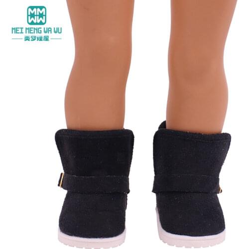 7.5cm Shoes for Dolls red rubber sports baby shoes fits 17inch 43 cm new born doll accessories and American doll