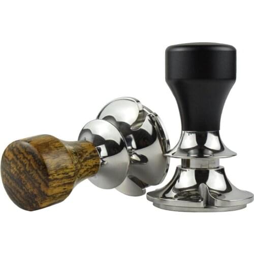 ODcalibrated espresso tamper flat base Adjustable depth steady pressure 53mm coffee distributor & tamper