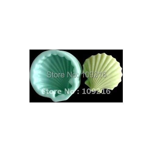 Wholesale!!!1pcs Scallop (R0097) Silicone Handmade Soap Mold Crafts DIY Mold